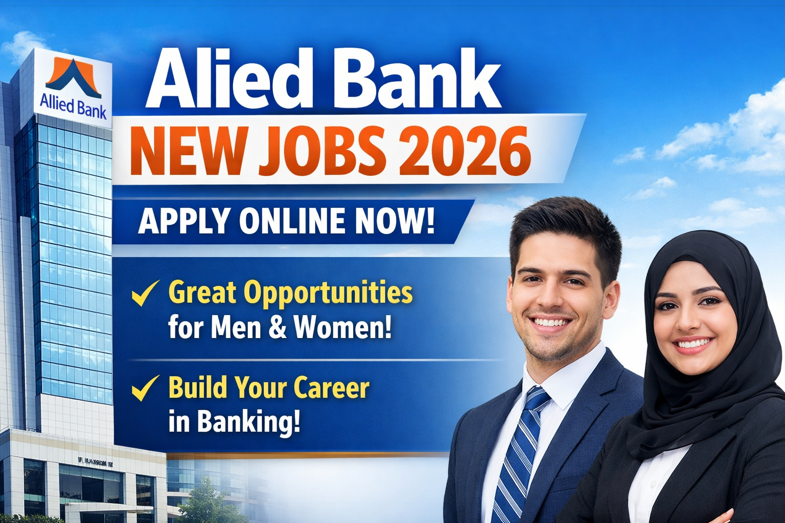Alied Bank New Jobs 2026