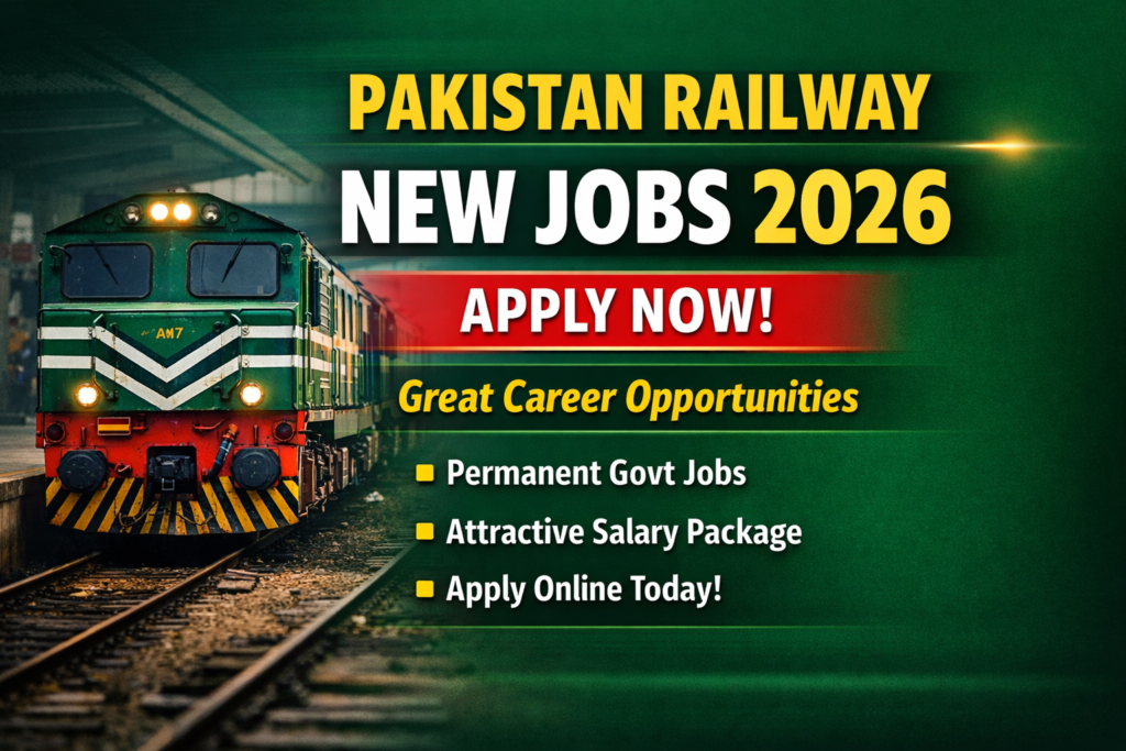 Pakistan Railway New Jobs 2026