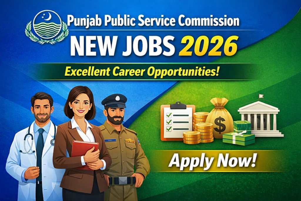 Punjab Public Service Commission New Jobs 2026 