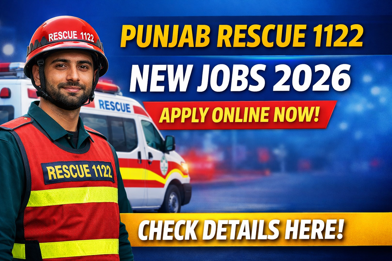 Punjab Rescue New Jobs 2026