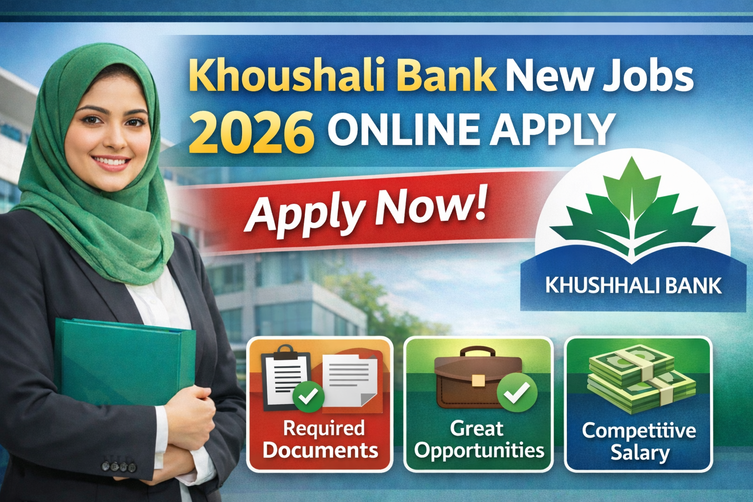 Khoushali Bank New Jobs 2026 Online apply