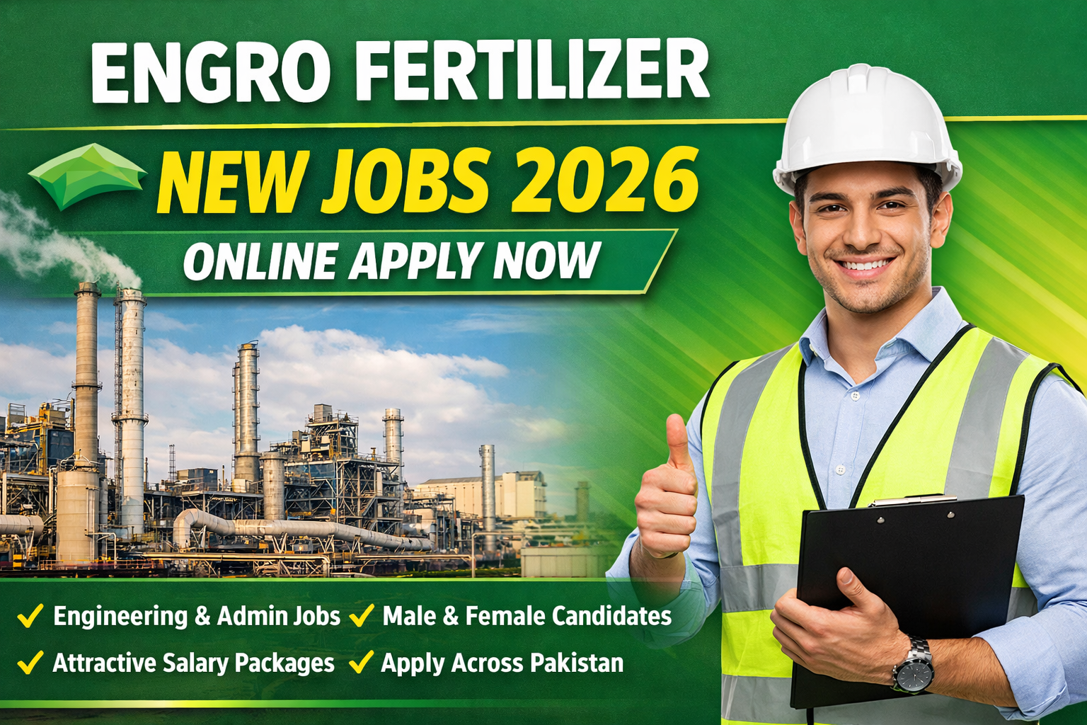 Engro Fertilizer New Jobs 2026 Online Apply