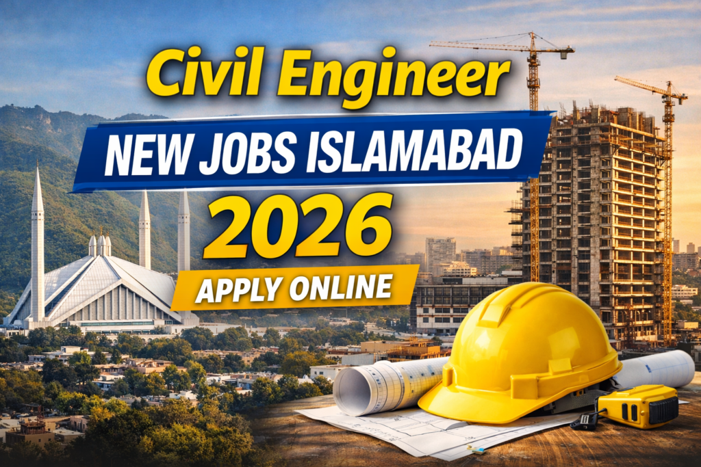 Civil Engineer New Jobs Islamabad 2026 Apply Online