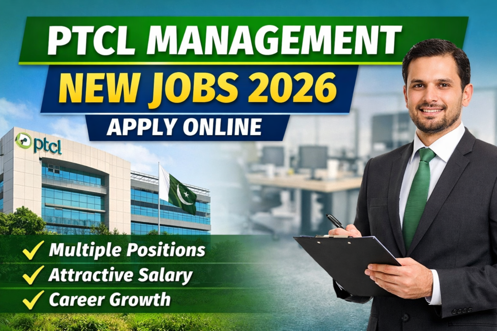 PTCL Management New Jobs 2026 Apply Online