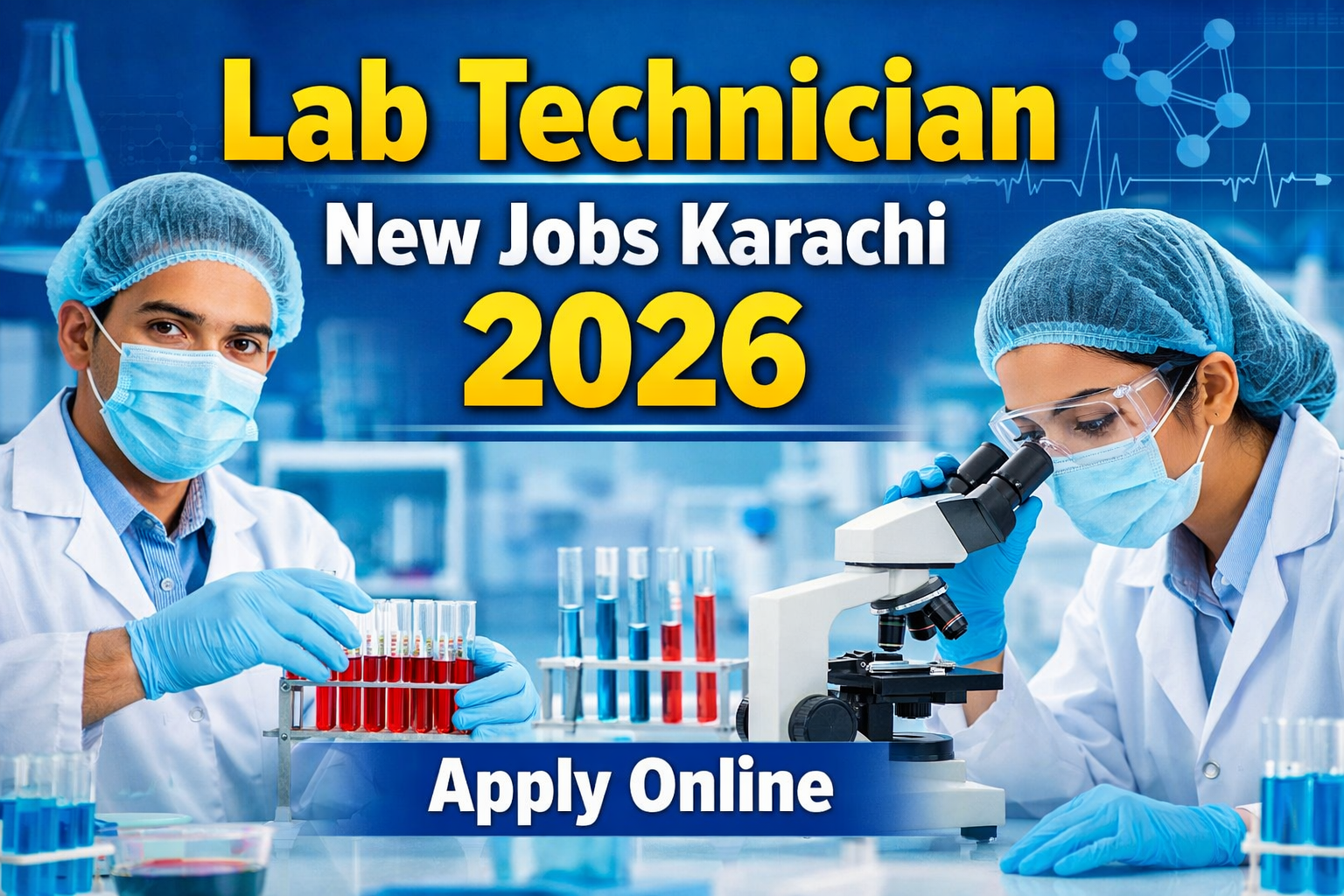 Lab Teachincian New Jobs Karachi 2026 Apply online