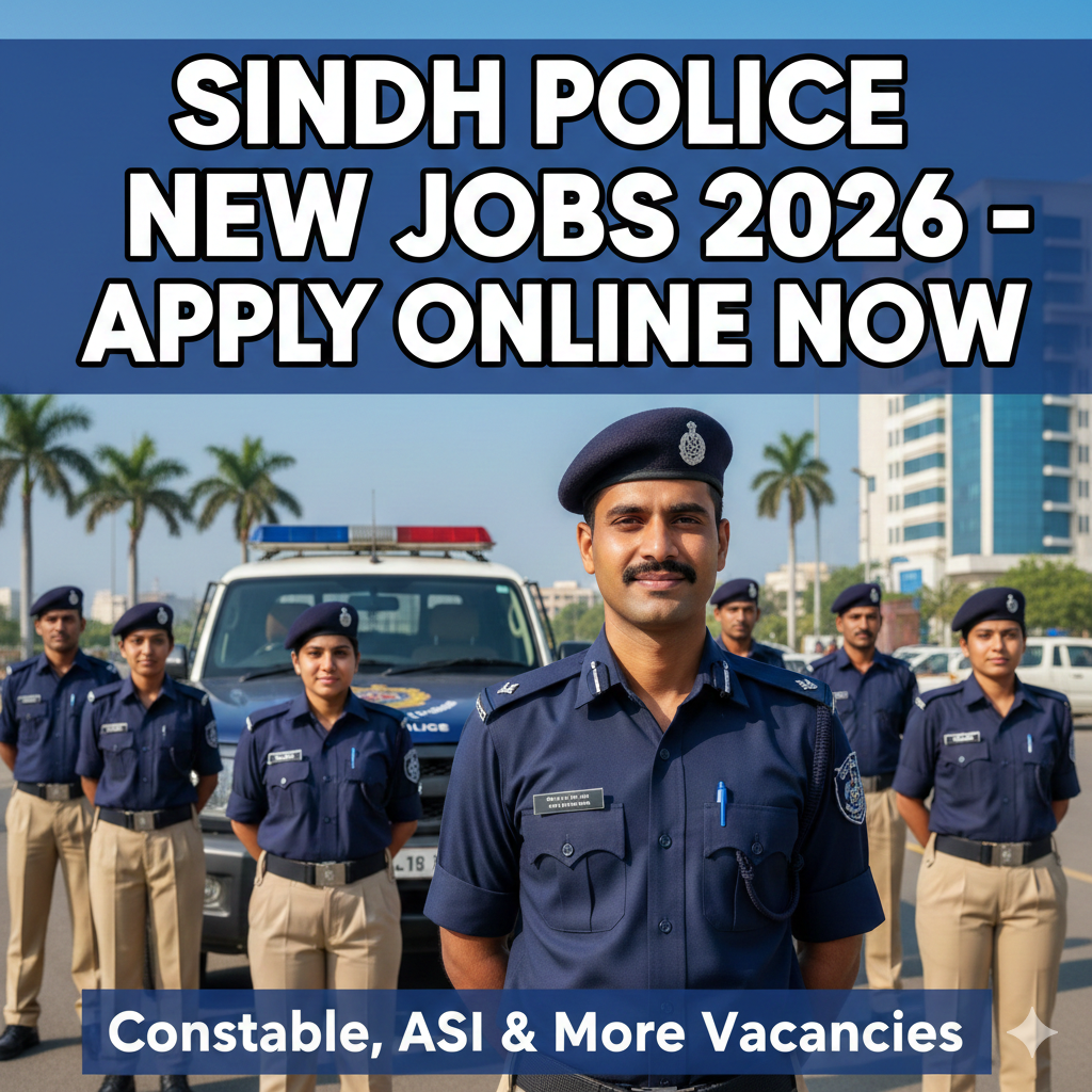 Sindh Police New Jobs 2026