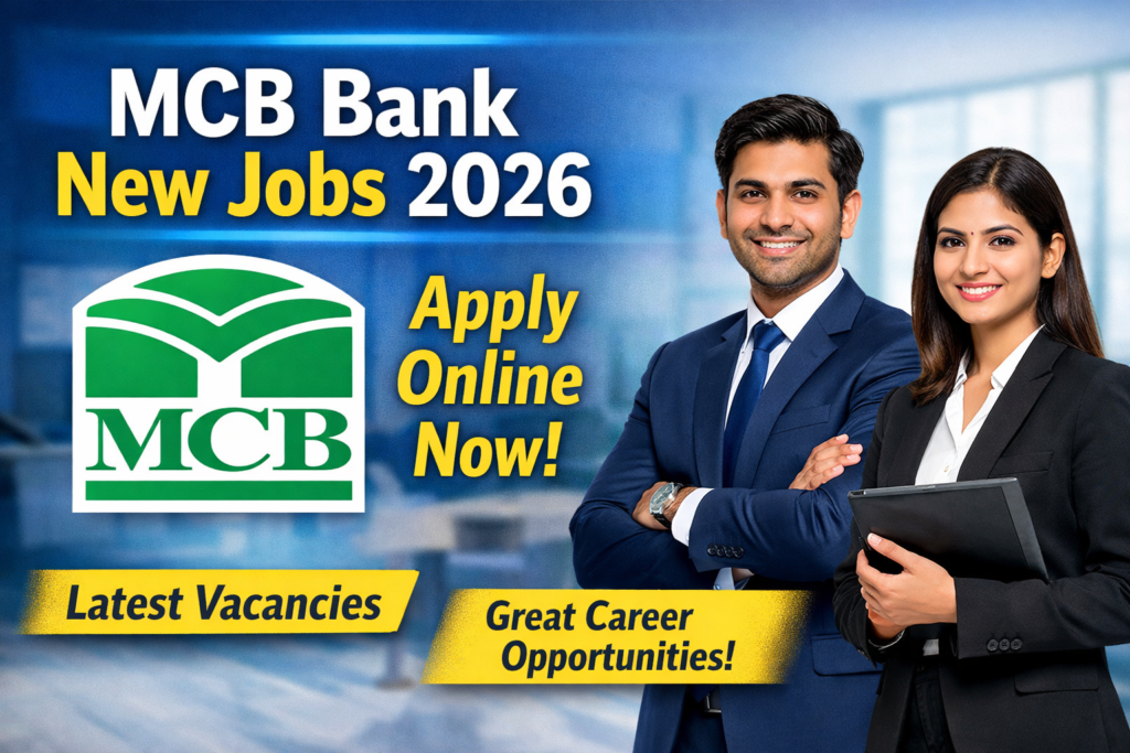 Mcb Bank New Jobs 2026