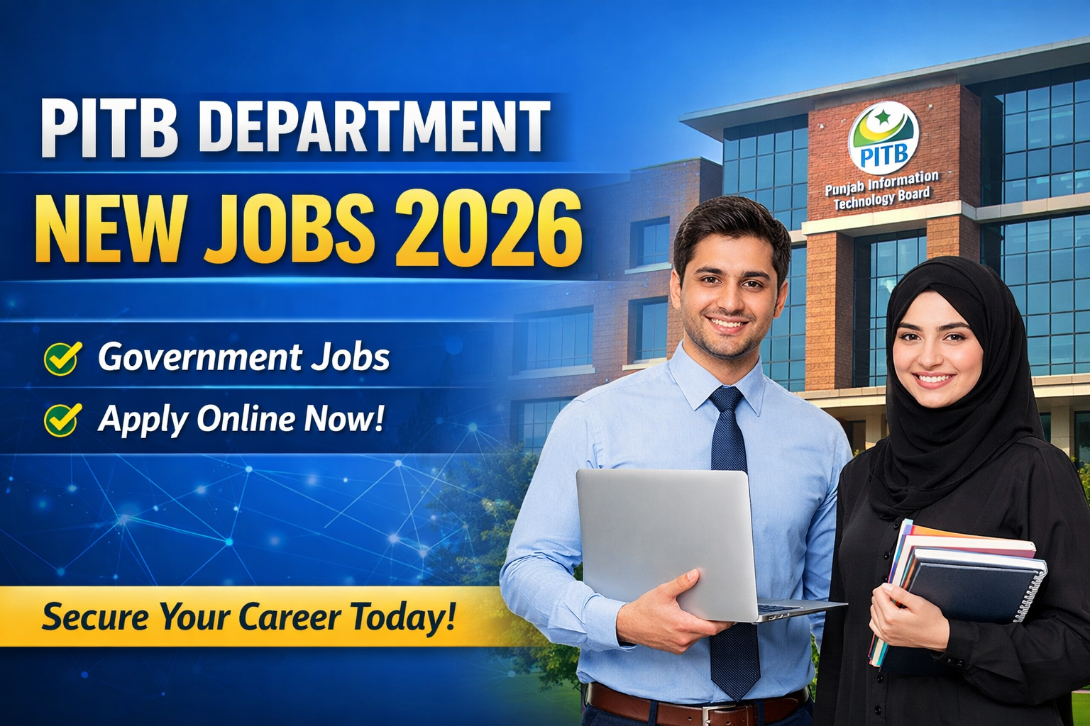 PITB Department New Jobs 2026