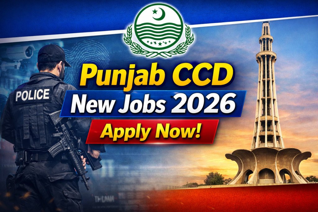 Punjab CCD New Jobs 2026